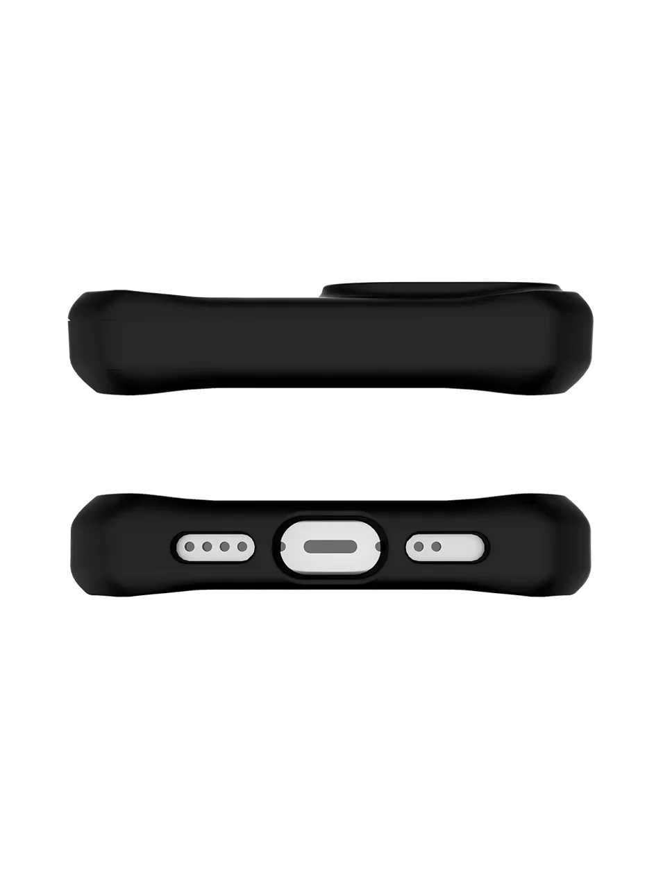 Itskins Hybrid Tek iPhone 13 Pro Case - Black And Transparent - Tashqila Itskins Hybrid Tek iPhone 13 Pro Case - Black And Transparent - Tashqila